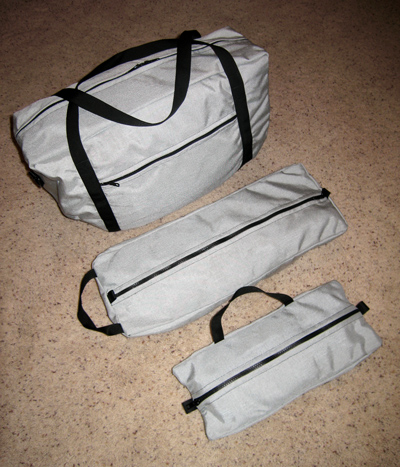 Side case bags when they were new